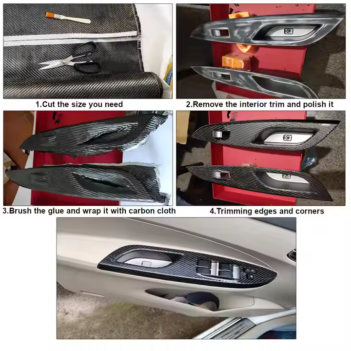 Rehabilitation carbon fiber reinforcement material