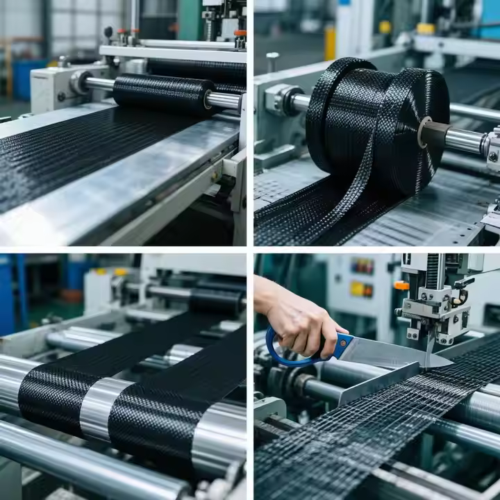 Carbon fiber textile for repair projects