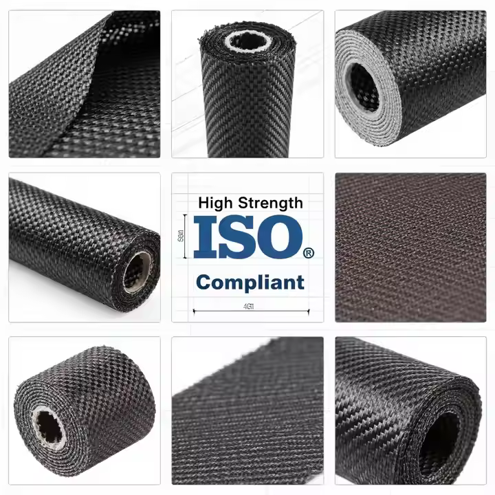 Carbon fiber cloth with easy application