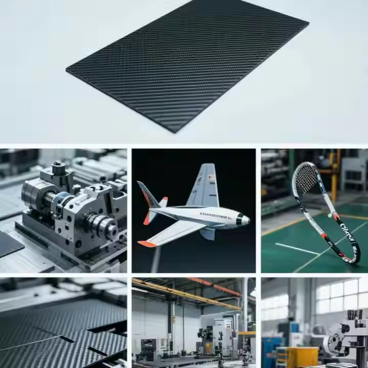 Rigid carbon fiber plate