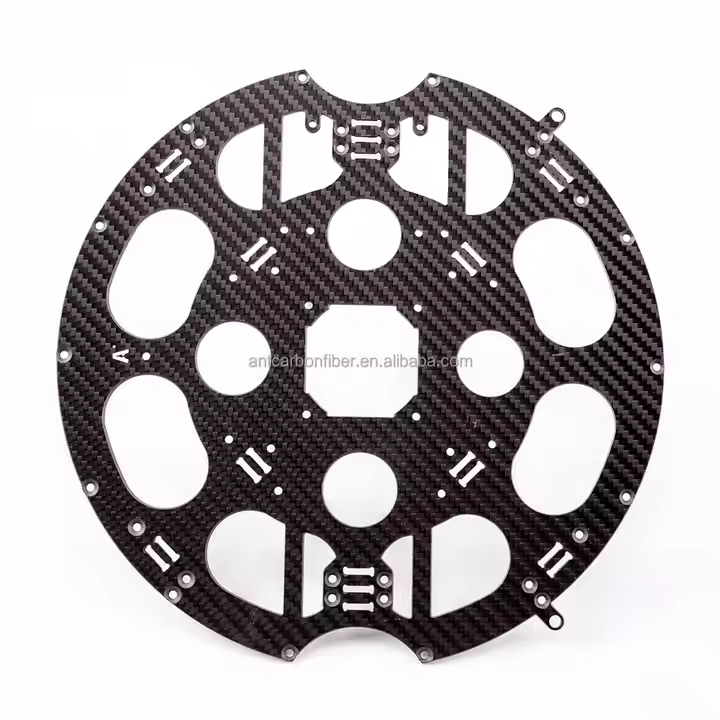 3K Carbon Fiber Plate - Custom CNC Machined, Factory Direct