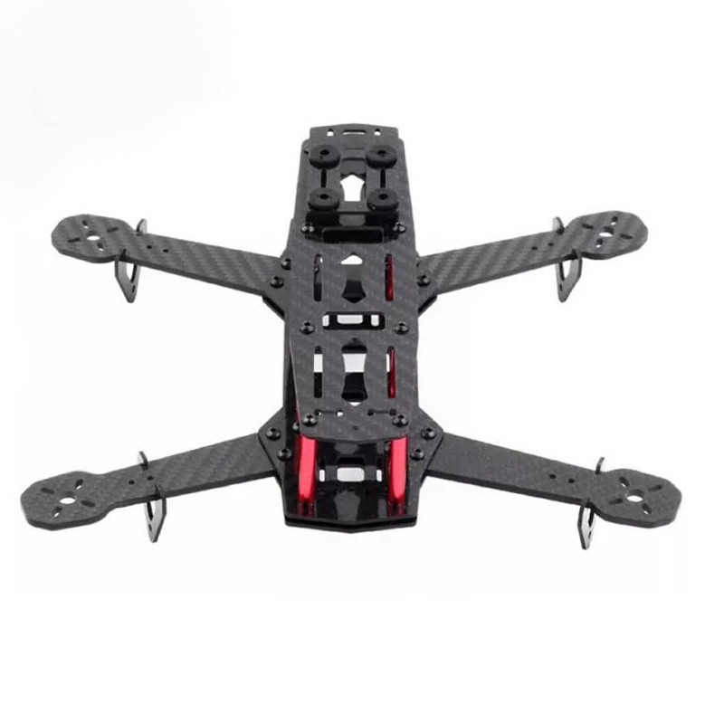 Wide angle carbon fiber frame design