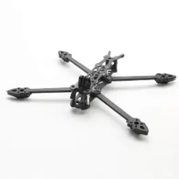 Geometric carbon fiber frame pattern