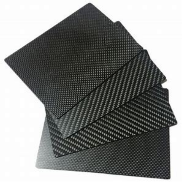Precision cut carbon fiber drone skeleton