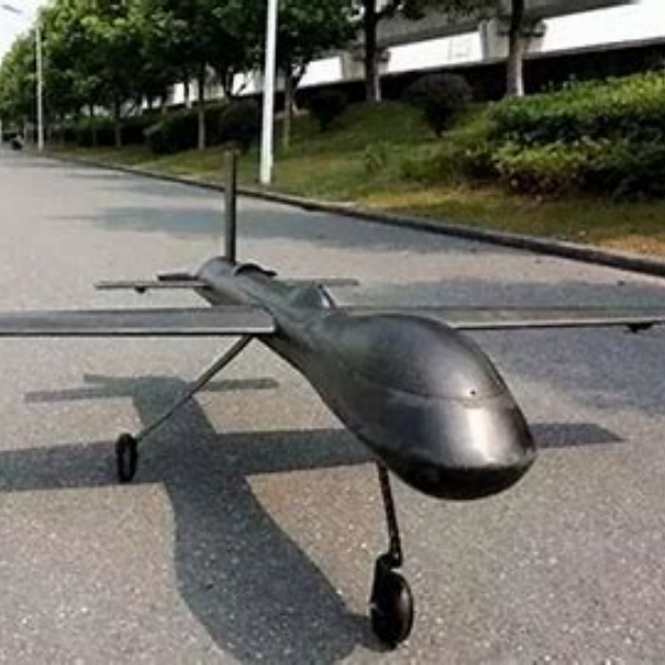 CNC milled carbon fiber drone part
