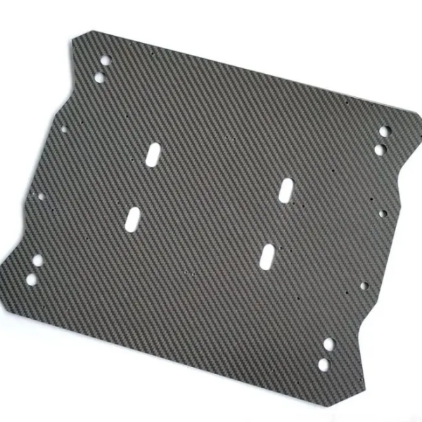 Electronic enclosure carbon plate
