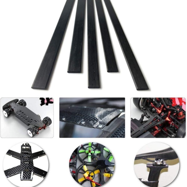 Precision cut carbon fiber components
