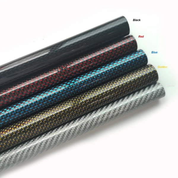 Custom diameter carbon fiber cylindrical tubing