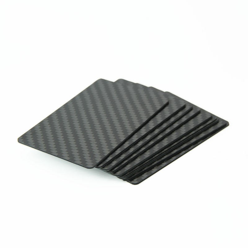 Custom Carbon Fiber Business Cards