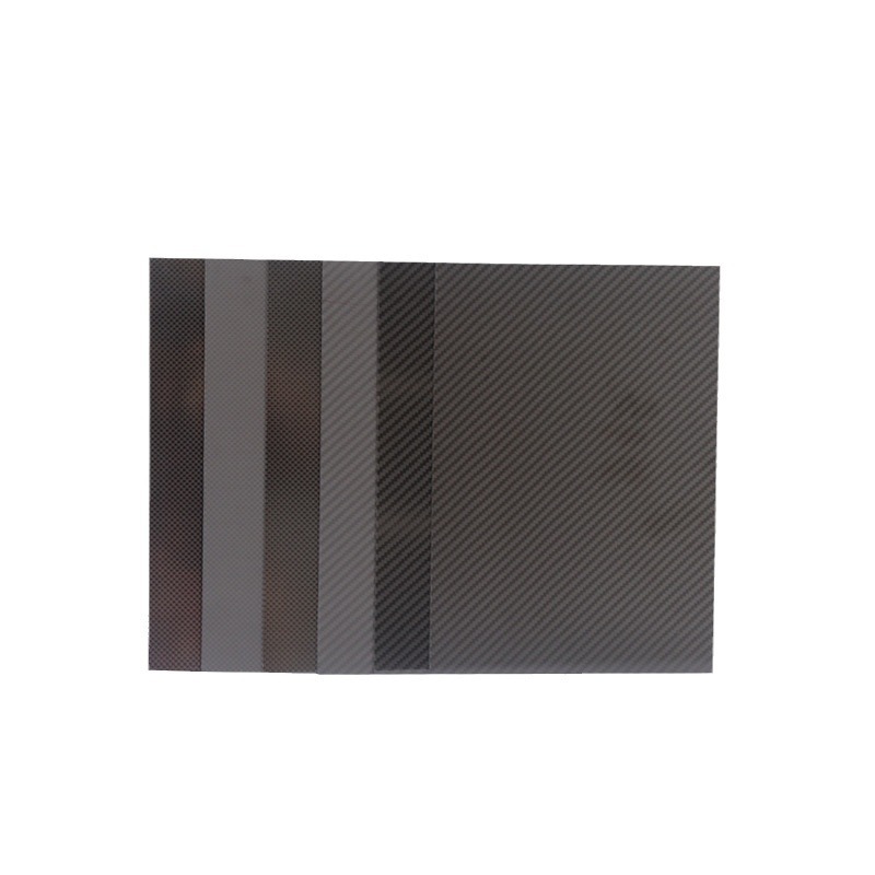 Custom Size Smooth Edges 100% 3K 6K Carbon Fiber Plate for Industry Construction
