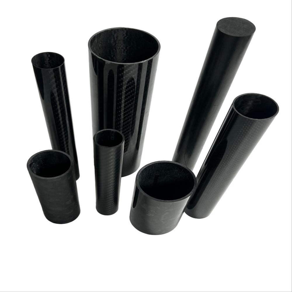 3K Woven Carbon Fiber Tube - 15mm to 50mm Diameter (Matte/Gloss)
