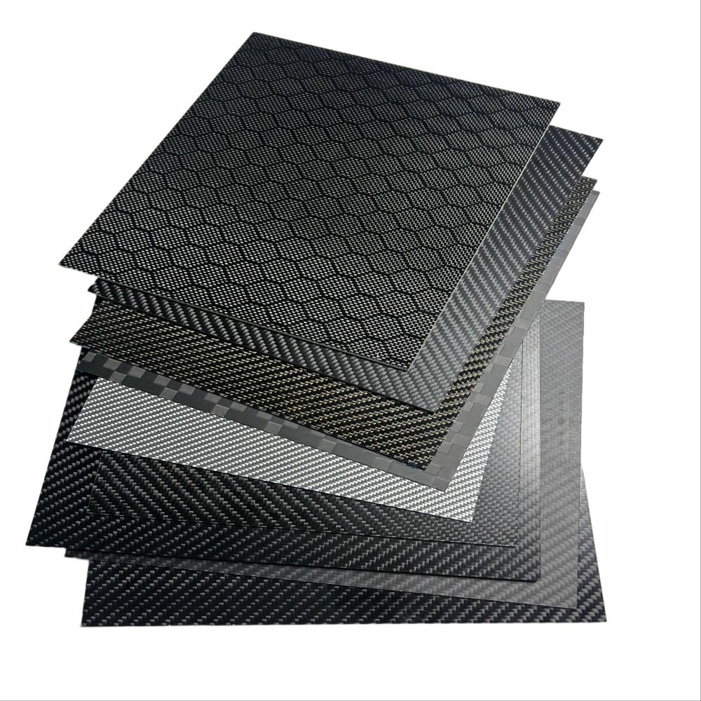 Custom Size 3K Smooth Full Carbon Black HPL Sheet (ISO 9001 Certified)