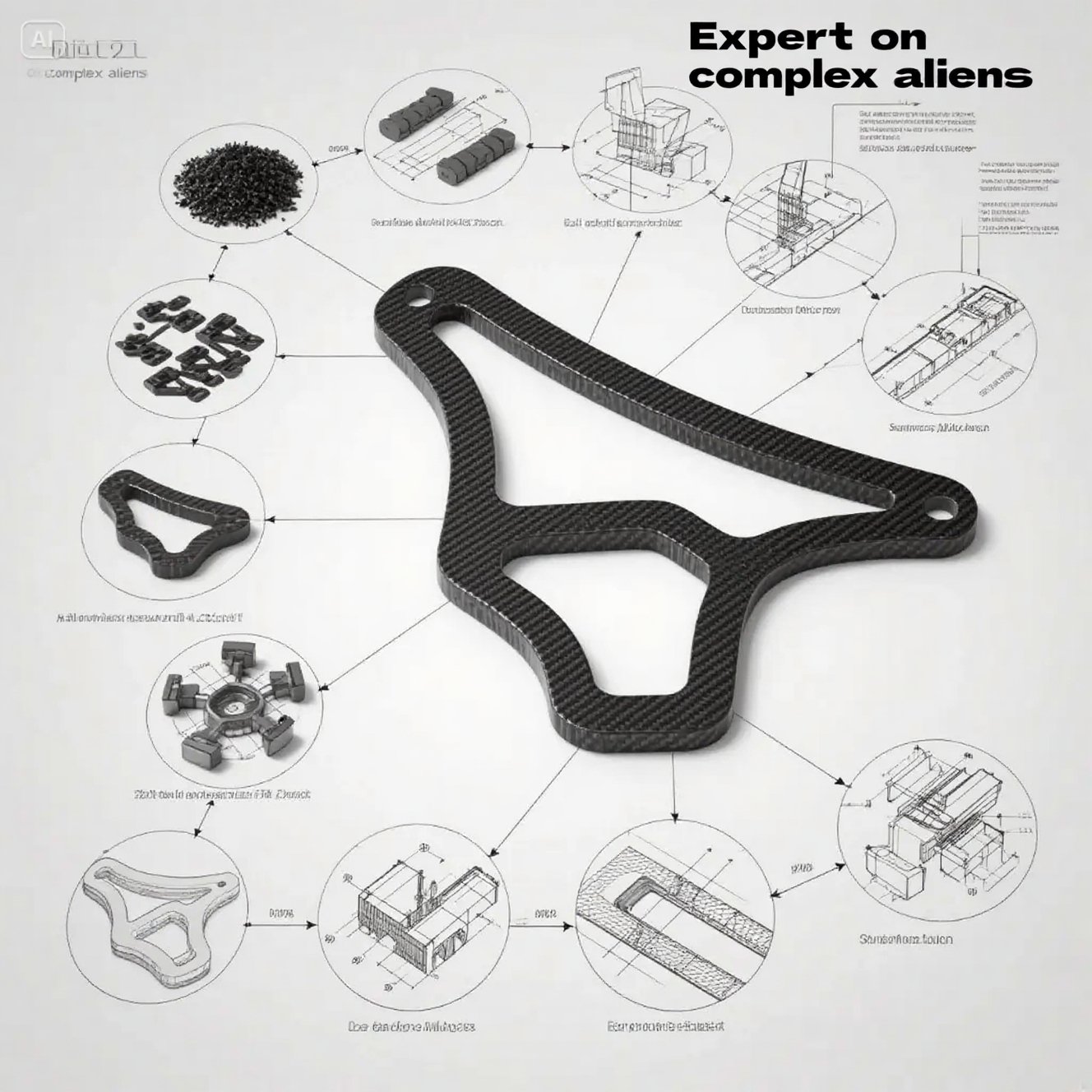 Major defects and optimization in the processing of composite material panels